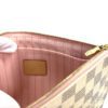 Louis Vuitton Azur Neverfull Pochette Pouch with Rose Ballerine 14