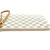 Louis Vuitton Azur Neverfull Pochette Pouch with Rose Ballerine 10