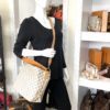 Louis Vuitton Azur Delightful PM Hobo Bag With Rose Ballerine Interior 7