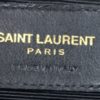 YSL Black Grain De Poudre Matelasse Chevron Tote Bag With Gold Hardware 5