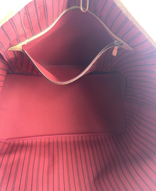 Louis Vuitton Monogram Neverfull GM Tote with Cerise Red Interior  28