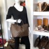 Louis Vuitton Siena GM Damier Ebene Satchel or Shoulder Bag 2
