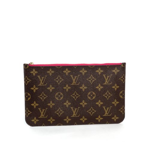 Louis Vuitton Monogram Neverfull Pouch with Pivone