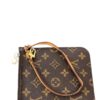 Louis Vuitton Monogram Neverfull Pouch Pochette with Fuchsia 16