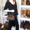 Louis Vuitton Alma BB Damier Ebene Crossbody 2