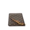 Louis Vuitton Monogram Neverfull Pouch Pochette with Fuchsia 14