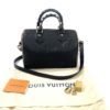 Louis Vuitton Limited Edition Wild At Heart Black Speedy 25 Bandouliere 3