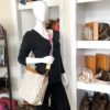 Louis Vuitton Azur Delightful PM Hobo Bag With Rose Ballerine Interior 10