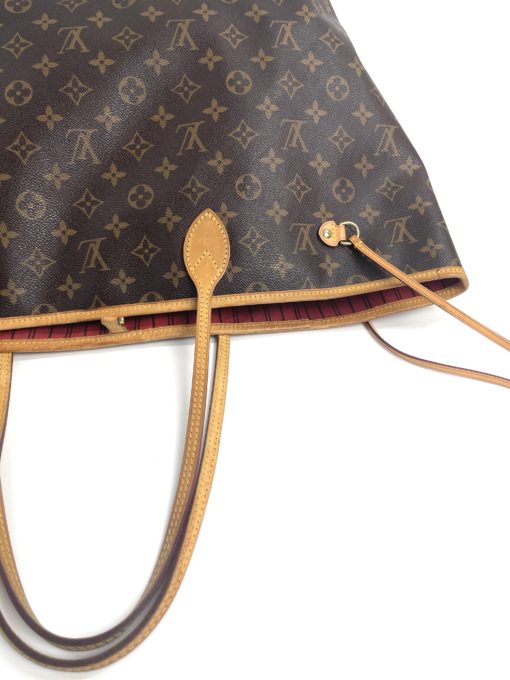 Louis Vuitton Monogram Neverfull GM Tote with Cerise Red Interior  20