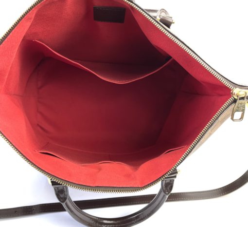 Louis Vuitton Siena GM Damier Ebene Satchel or Shoulder Bag 19
