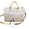 Louis Vuitton Azur Speedy 30 Bandouliere Crossbody or Satchel 14