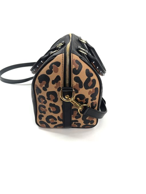 Louis Vuitton Limited Edition Wild At Heart Black Speedy 25 Bandouliere 14