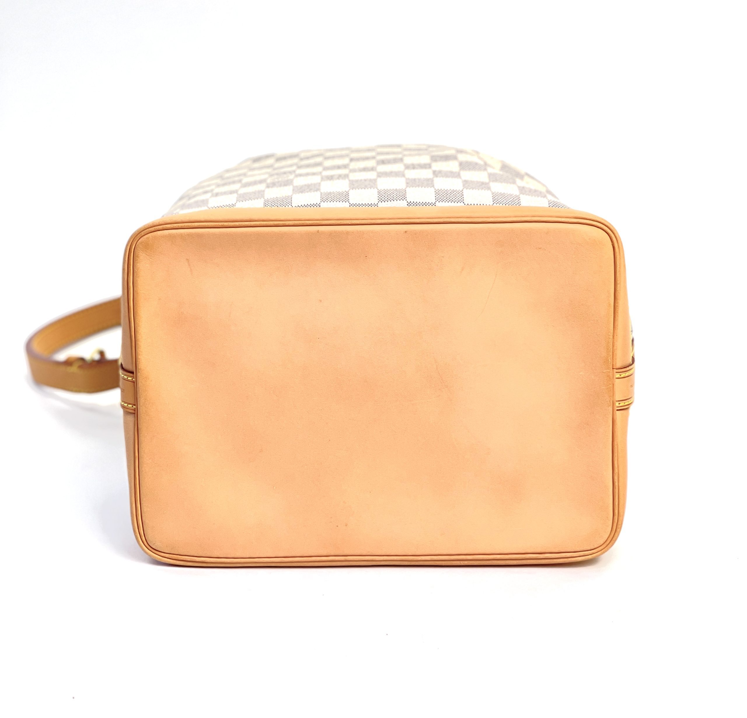 Auth Louis Vuitton Damier Azur Noe Shoulder bag 1D280160n"