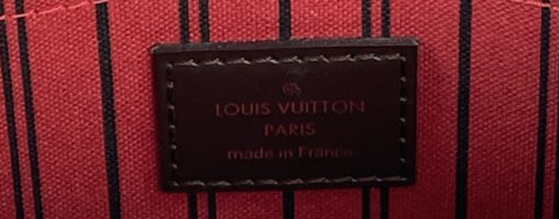 Louis Vuitton Damier Ebene Neverfull Pochette 10