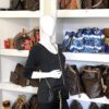 YSL Saint Laurent Small Kate Crocodile-Embossed Black Leather Shoulder Bag With Gold Tassel 5