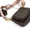 Louis Vuitton Monogram Multi Pochette Crossbody with Rose Clair Strap 20