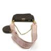 Louis Vuitton Monogram Multi Pochette Crossbody with Rose Clair Strap 11