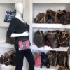 Prada City Calf Saffiano Cahier Bag Geranio Black Shoulder Bag With Studs 2