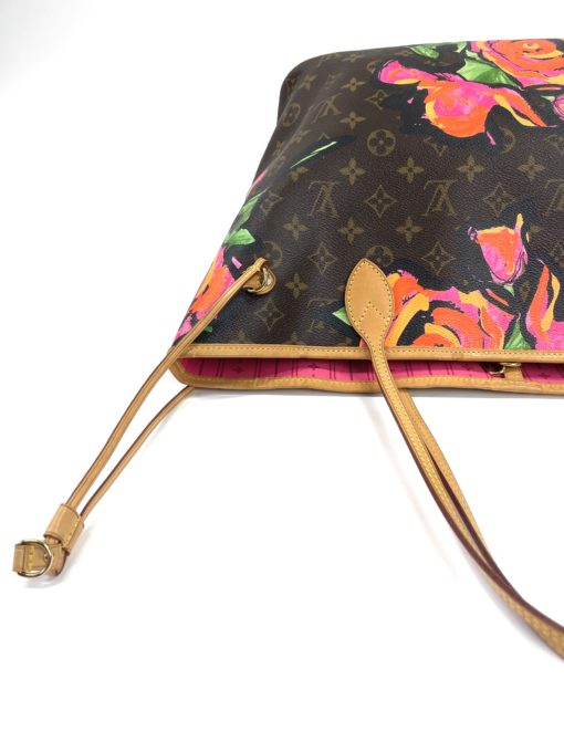 Louis Vuitton Stephen Sprouse Roses Neverfull MM strap