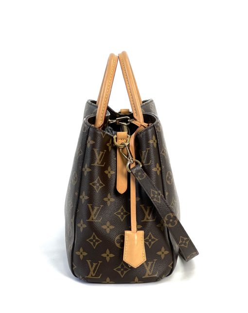 Louis Vuitton Monogram Montaigne MM Satchel or Shoulder Bag 25