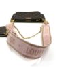 Louis Vuitton Monogram Multi Pochette Crossbody with Rose Clair Strap 12