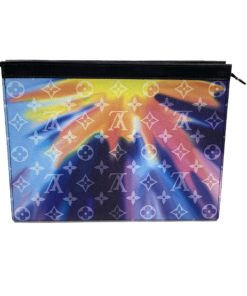 Louis Vuitton Monogram Sunset Pochette Voyage MM Multicolor