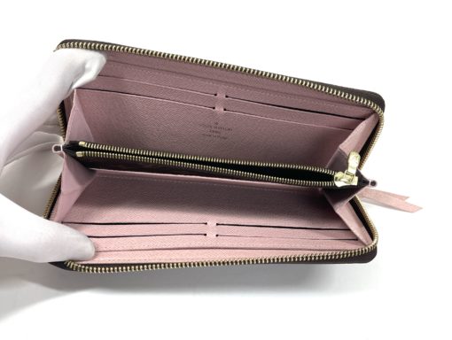 Louis Vuitton Monogram Clemence Wallet With Rose Ballerine 3