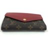 Louis Vuitton Monogram Compact Pallas Wallet with Red Cerise 9
