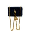 YSL Kate Black Leather Tassel Crossbody with Gold Hardware 4