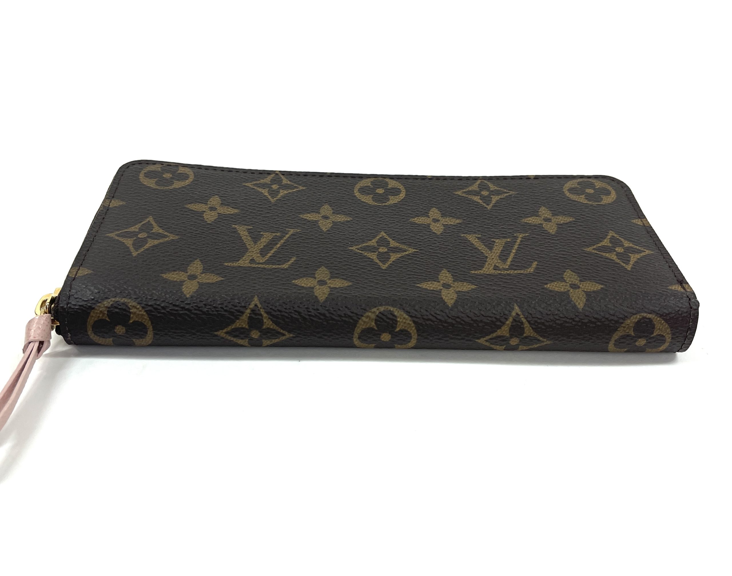 Louis Vuitton Clemence Wallet Monogram w/Rose Ballerine