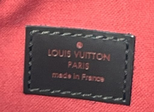 Louis Vuitton Ebene Bloomsbury PM Crossbody tag