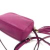 Gucci Pink Magenta Leather Soho Disco Crossbody 22