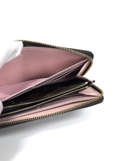Louis Vuitton Monogram Clemence Wallet With Rose Ballerine 17