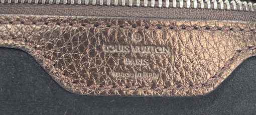 Louis Vuitton Metallic Mordore Bronze Monogram Mahina Leather Surya XL Bag