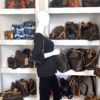 YSL Kate Black Leather Tassel Crossbody with Gold Hardware 3