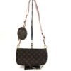Louis Vuitton Monogram Multi Pochette Crossbody with Rose Clair Strap 8
