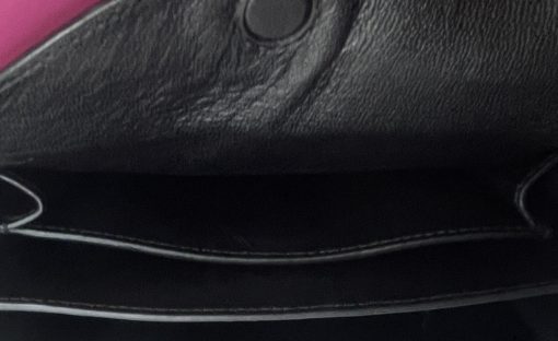Prada City Calf Saffiano Cahier Bag Geranio Black Shoulder Bag With Studs 18