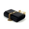 YSL Kate Black Leather Tassel Crossbody with Gold Hardware 9