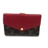 Louis Vuitton Monogram Compact Pallas Wallet with Red Cerise 2