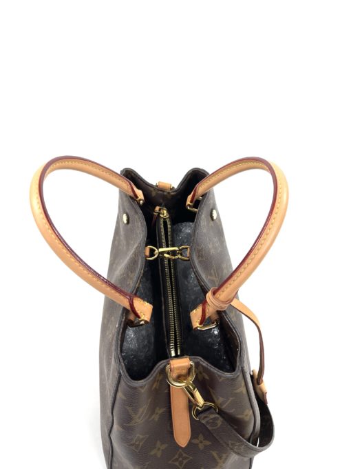 Louis Vuitton Monogram Montaigne MM Satchel or Shoulder Bag top view