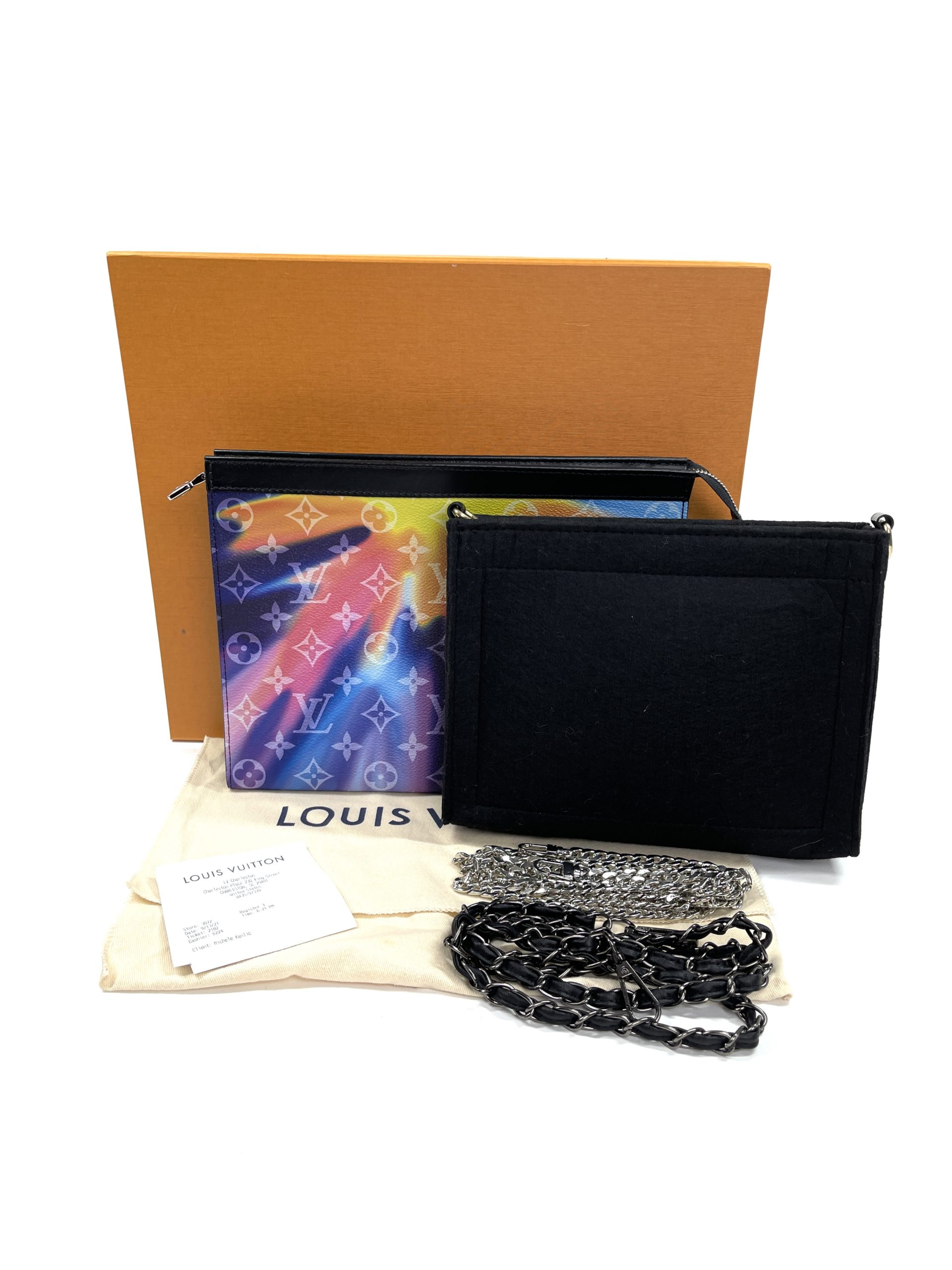 Louis Vuitton Monogram Sunset Pochette Voyage MM Multicolor - A World Of  Goods For You, LLC