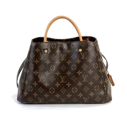 Louis Vuitton Monogram Montaigne MM Satchel or Shoulder Bag 26