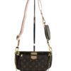 Louis Vuitton Monogram Multi Pochette Crossbody with Rose Clair Strap 6