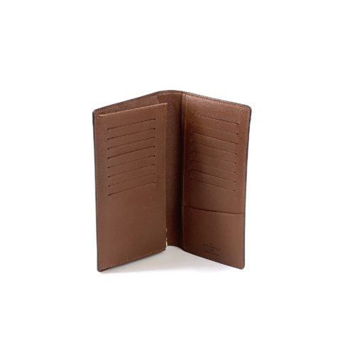 Louis Vuitton Monogram Brazza Wallet inside