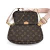 Louis Vuitton Monogram Multi Pochette Crossbody with Rose Clair Strap 17
