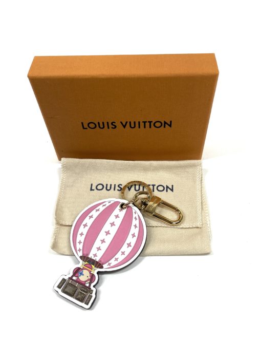 Louis Vuitton Monogram 2019 Christmas Animation Vivienne Bag Charm Key Ring 4