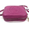 Gucci Pink Magenta Leather Soho Disco Crossbody 24