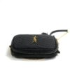 YSL Saint Laurent Mini Lou Black Matelassé Leather Camera Bag 12