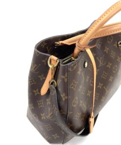 Louis Vuitton Monogram Montaigne MM Satchel or Shoulder Bag side view