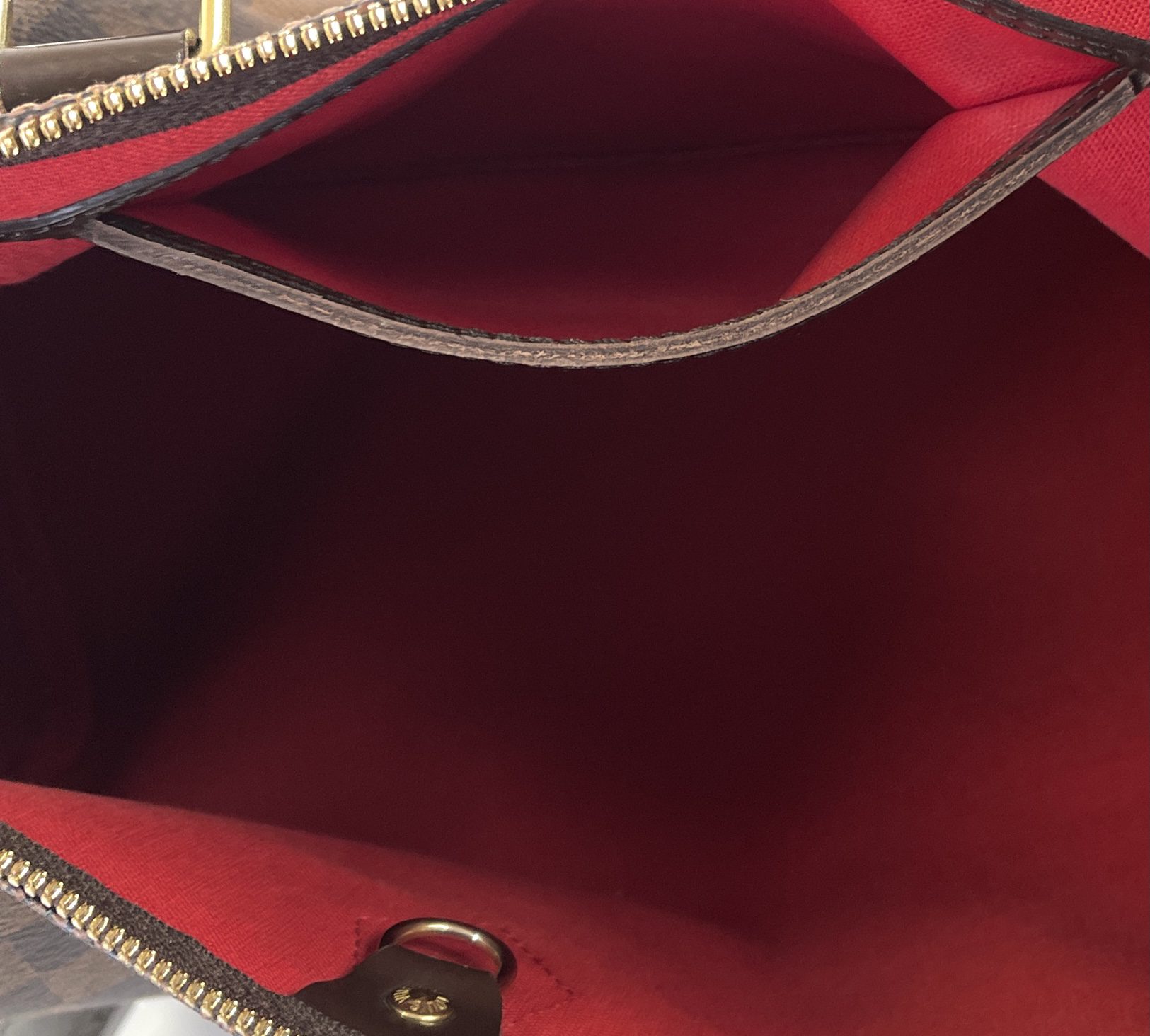 Louis Vuitton Speedy 35 EPI Travel Handbag - Red